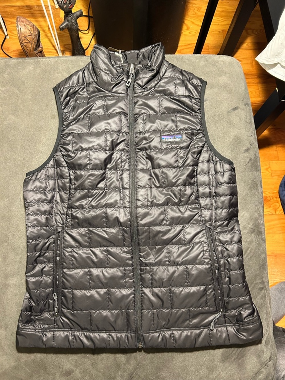 Patagonia Women’s Nano Puff Vest Black Medium NWT Lightweight Puffer